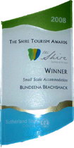 Bundeena Beachshack Award