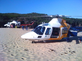 NRMA CareFlight Helicopter