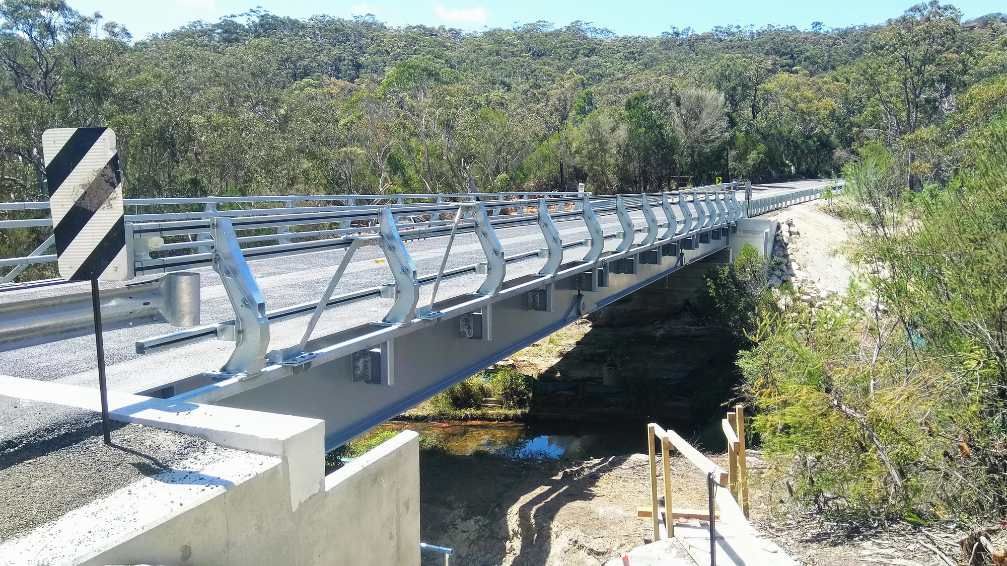 Flat Rock Creek Bridge Upgraded