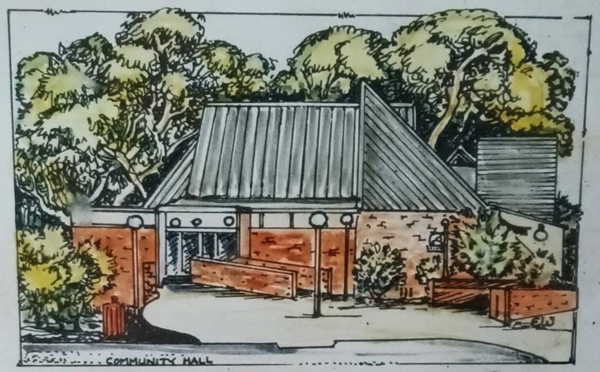Bundeena Community Hall Drawing