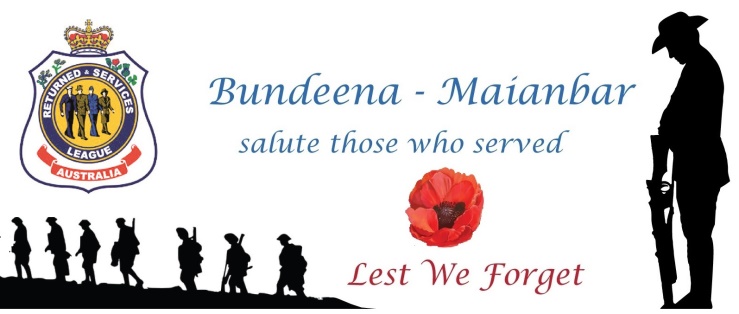 Bundeena Remembrance Day Service