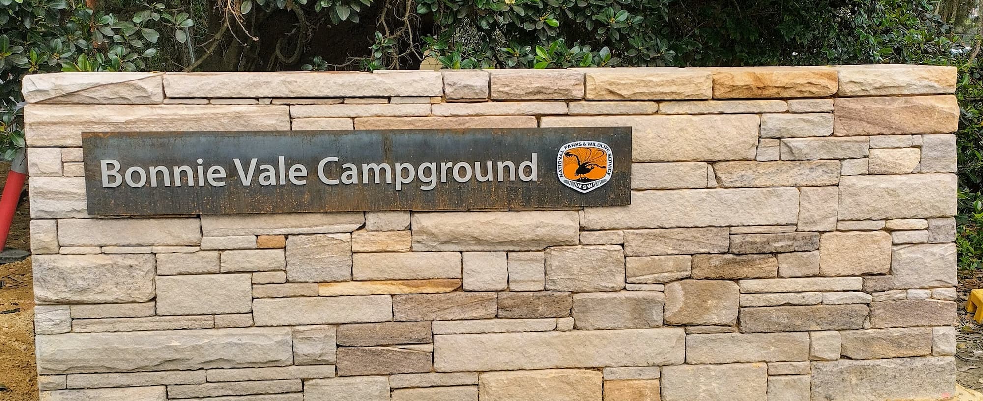 Bonnie Vale Campground Entrance Sign
